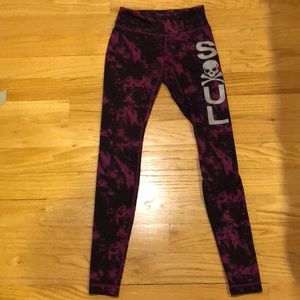 Lululemon marbled Soul Cycle Leggings